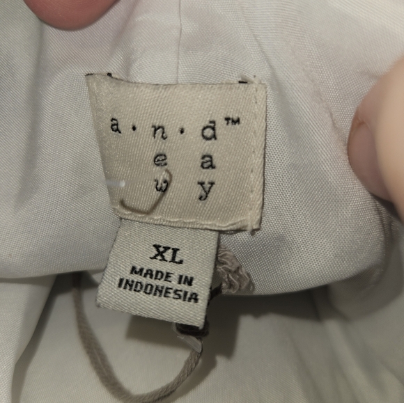 A New Day Womans Polka Dot V Neck Dress Size Xl - Picture 10 of 11